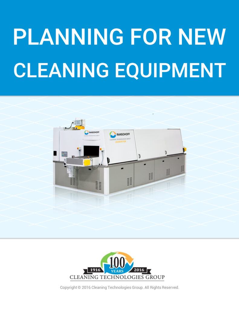 Planning for New Cleaning Equipment ebook