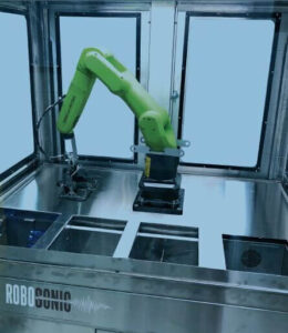 Ultrasonic Robotic Parts Cleaning Cell Provides Precision Cleaning and Maximum Efficiency