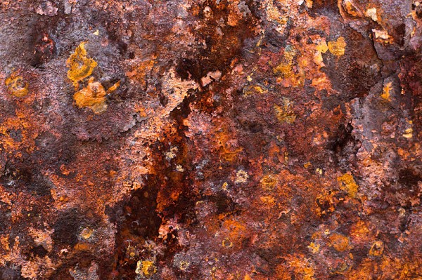 Illustration of Rust on Iron
